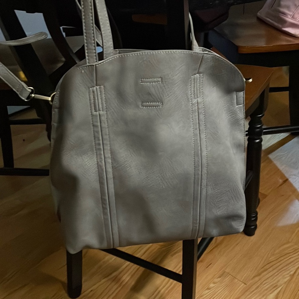 EUC tote bag with additional crossbody interior bag, two great bags in one!